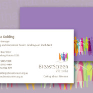 Breastscreen Business Card