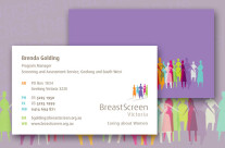 Breastscreen Business Card