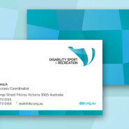 WCS Disibility Sports Business Cards